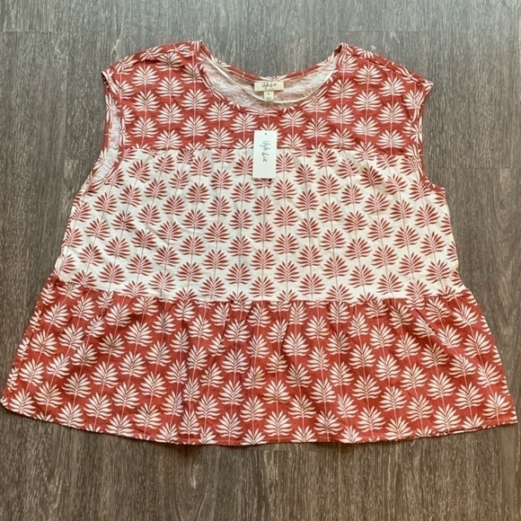 Style & Co bohemian sleeveless top/blouse. Size XL. NWT - Picture 1 of 5